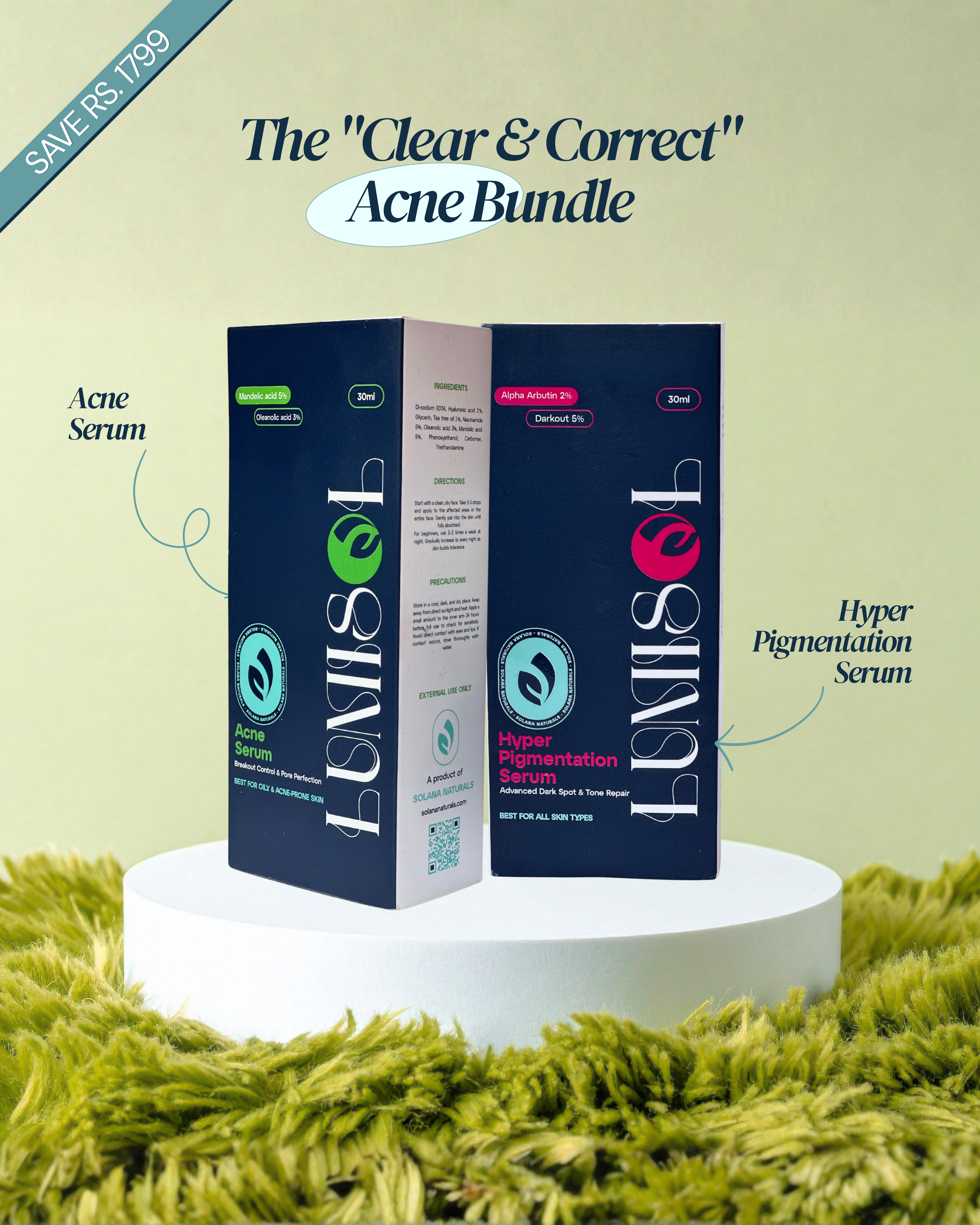 The "Clear & Correct" Acne Bundle