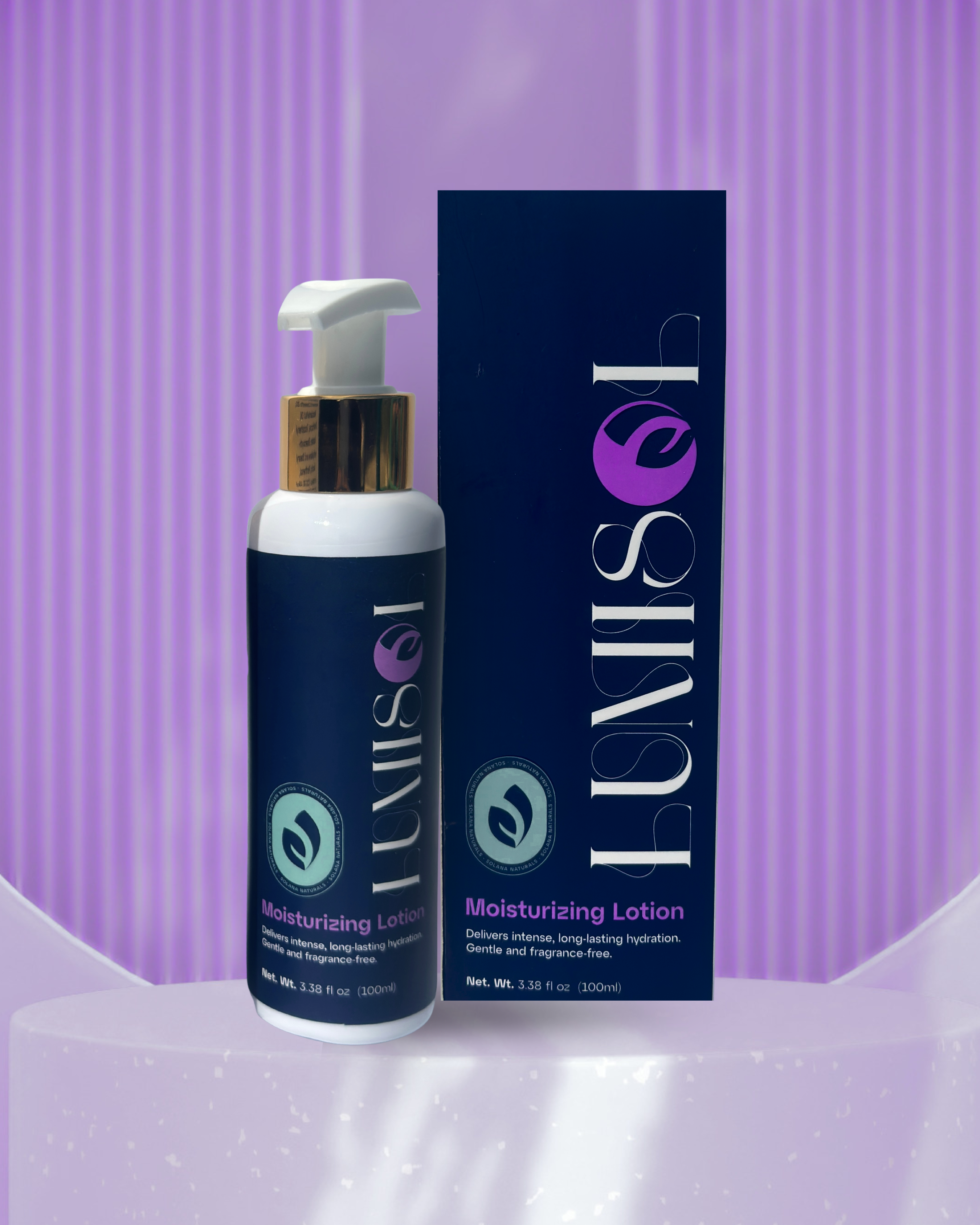 Lumisol ceramide moisturizing lotion for dry and sensitive skin barrier repair — 100ml
