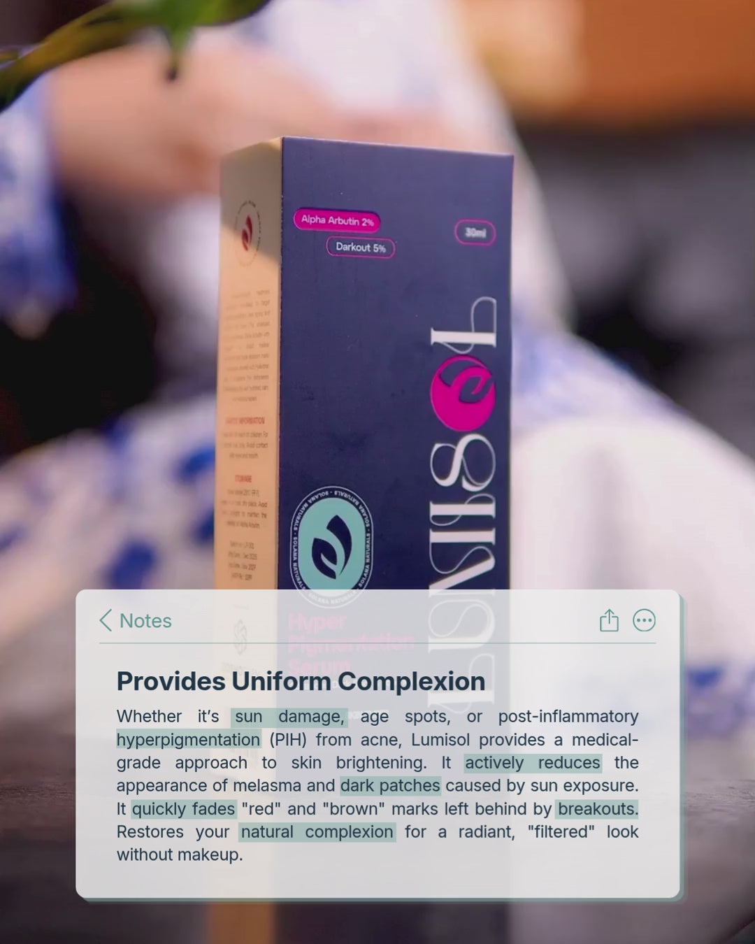 The Lumisol Complete Routine
