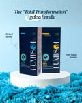 Total Transformation ageless bundle with Lumisol anti ageing and retinol serums