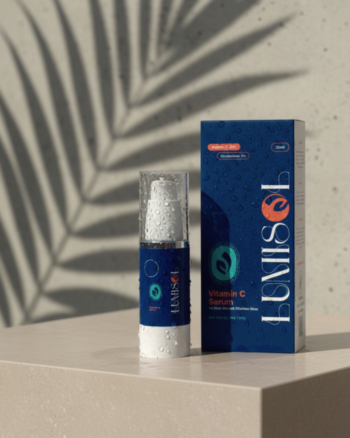 Lumisol vitamin C serum for brighter and more even skin tone